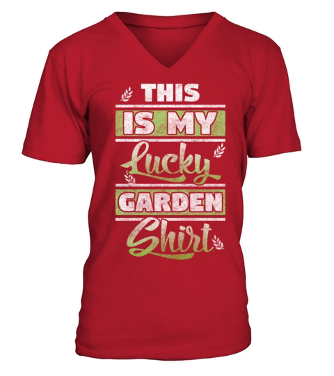 Gardening Hobby Gardener V-Neck T-shirt
