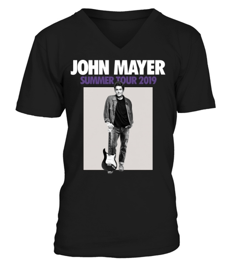 John Mayer Weltreise 2019 V-Neck T-shirt