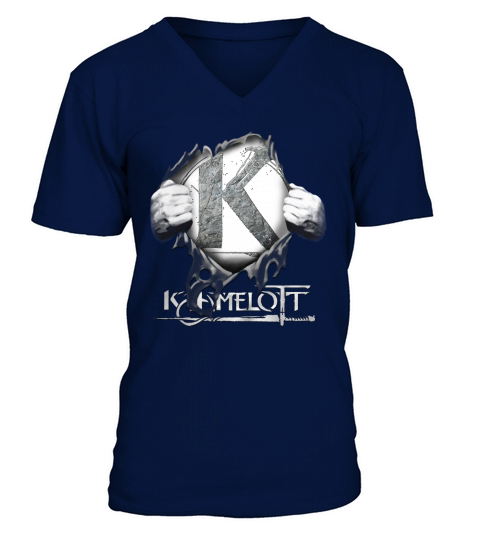 Kaamelott Logo inside me shirt V-Neck T-shirt