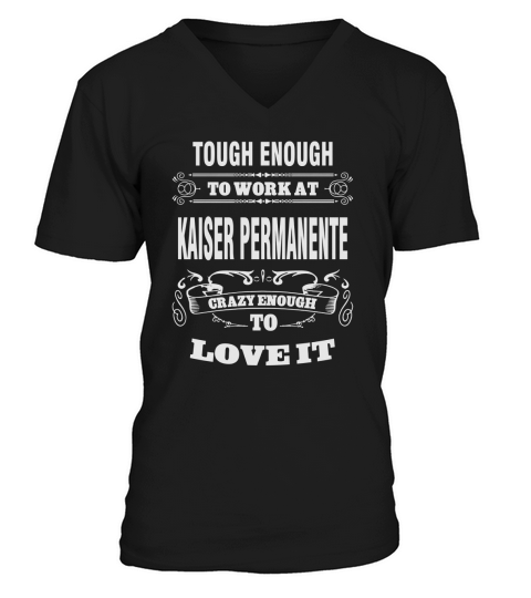 KAISER PERMANENTE (9) V-Neck T-shirt