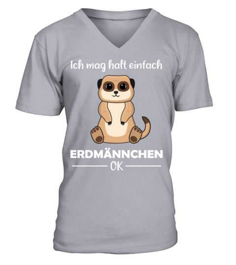 Meerkat Lovers Funny Quote Gift V-Neck T-shirt