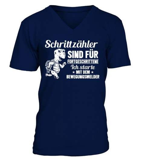 Pedometers Are For Advanced Users Ill Start With V-Neck T-shirt