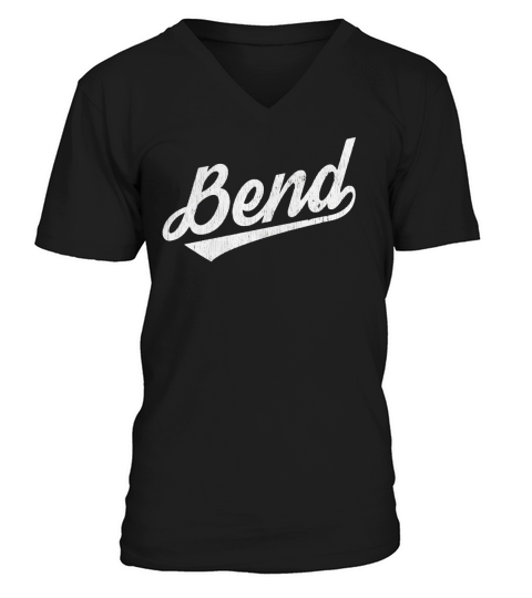 Retro Vintage Bend Oregon Gift Souvenir T-Shirt V-Neck T-shirt