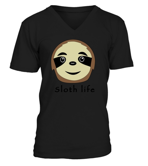Sloth life V-Neck T-shirt