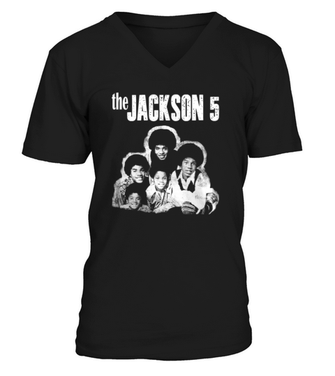 The Jackson 5 Band Tshirt V-Neck T-shirt