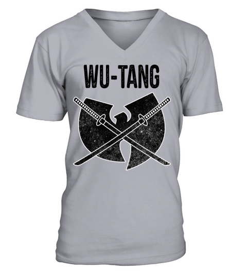 Wu tang clan logo V-Neck T-shirt