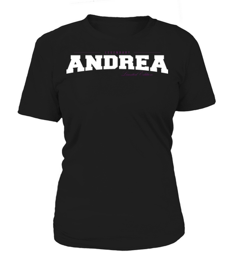 Andrea Name Limited Edition Funny Retro Vintage Women's T-Shirt