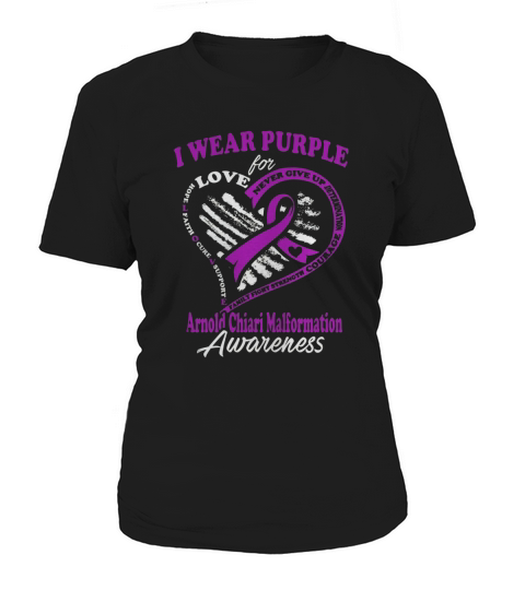 Arnold Chiari Malformation Shirt - I Wear Purple For My Hero Women's T-Shirt