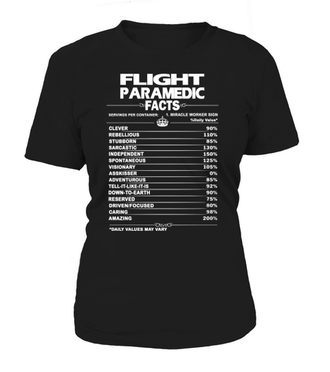 FLIGHT PARAMEDIC Job Fact Women's T-Shirt