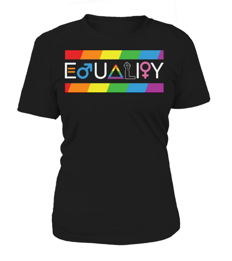 LBGT Flag Gay Pride Human Vintage Rainbow Women's T-Shirt