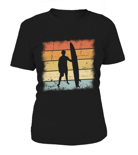 Surfing Vintage Women's T-Shirt
