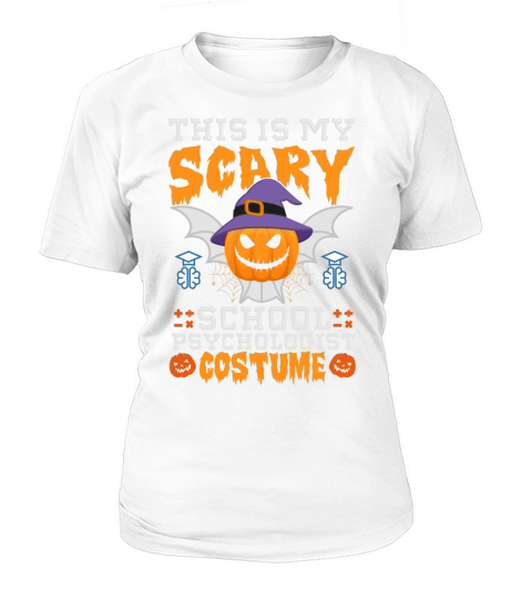 This Is My Scary School Psychologist Halloween Costume Women's T-Shirt