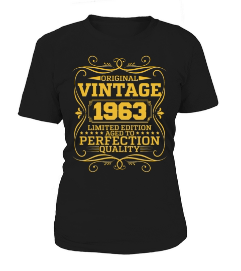 Vintage 1963 Original Limited Edition Women's T-Shirt