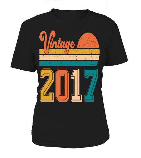 Vintage 2017 birthday gift Women's T-Shirt