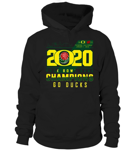 Oregon Ducks 2020 Rose Bowl Game Champions Goducks shirt Hoodie Unisex