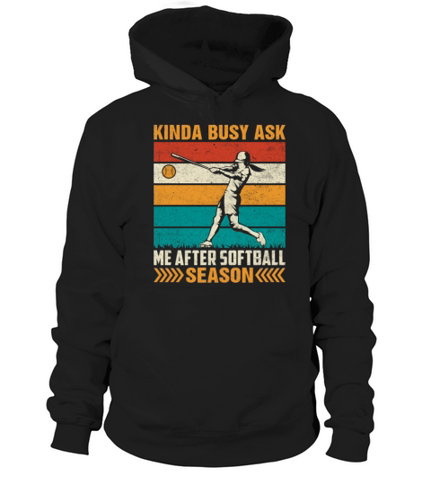 Retro Vintage Style Kinda Busy Ask Me After Hoodie Unisex