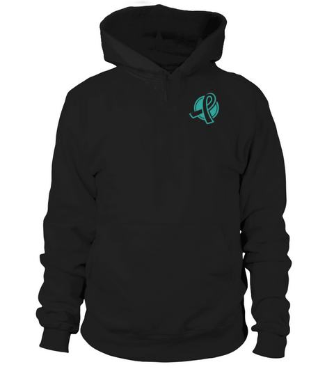 Ribbon Cure-Interstitial Cystitis Awareness Ribbon Hoodie Unisex