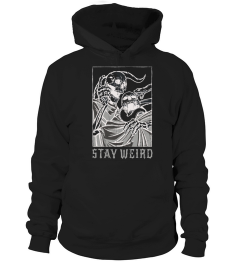 Skeleton Bones Tarot Card Occult Weird Gothic Hoodie Unisex
