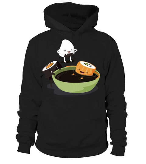 Sushi Soy Bath Hoodie Unisex