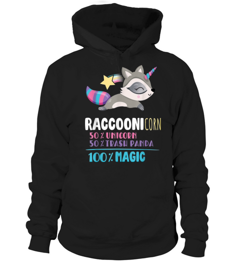 Trash Panda Racoon T-Shirt Racconicorn Gifts Hoodie Unisex