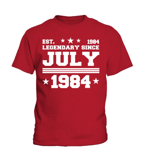 38th birthday July vintage 1984 gift idea Kids T-Shirt