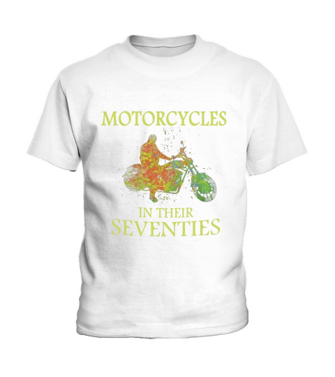 All men are created equal but the best can still ride motorcycles in their seventies Kids T-Shirt