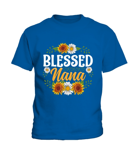 Blessed Nana - Unisex Long Sleeve Kids T-Shirt