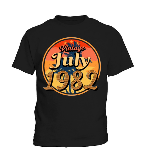 July 1982 40th Birthday Kids T-Shirt