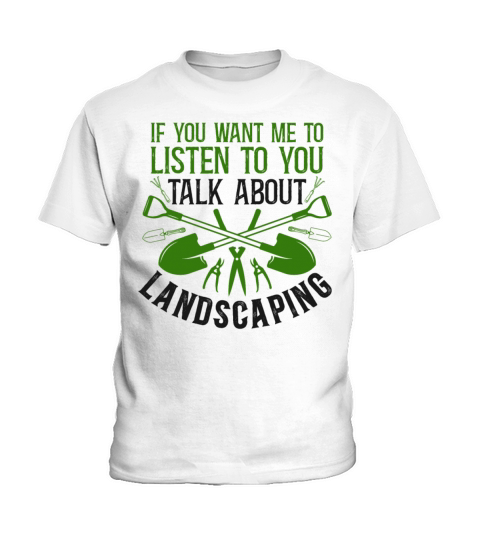 Landscaper Landscaping Landscape Kids T-Shirt
