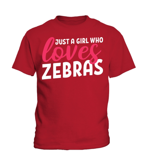 Loves Zebra Zookeeper Gift Kids T-Shirt