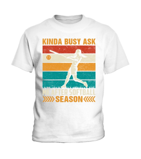 Retro Vintage Style Kinda Busy Ask Me After Kids T-Shirt