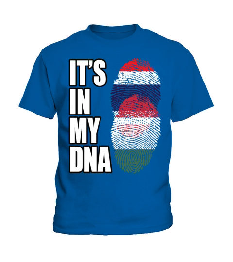 Thai And Hungarian Vintage Heritage DNA Flag Kids T-Shirt
