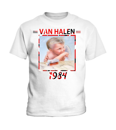 Van Halen Smooking Baby Kids T-Shirt