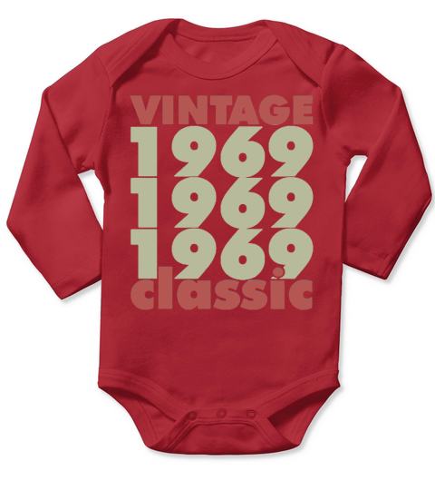 1969 - 2019 50 Jahre perfekt Long Sleeve Baby One-Piece