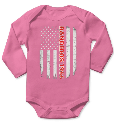 BANDIDOS 1966  AWESOME BANDIDOS CLUB TSHIRT SHIRT TSHIRT HOODIE Long Sleeve Baby One-Piece