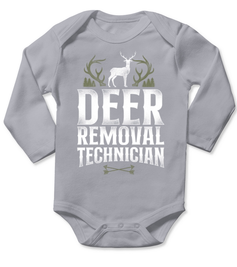 Buck Deer Hunting Hunter Vintage Long Sleeve Baby One-Piece