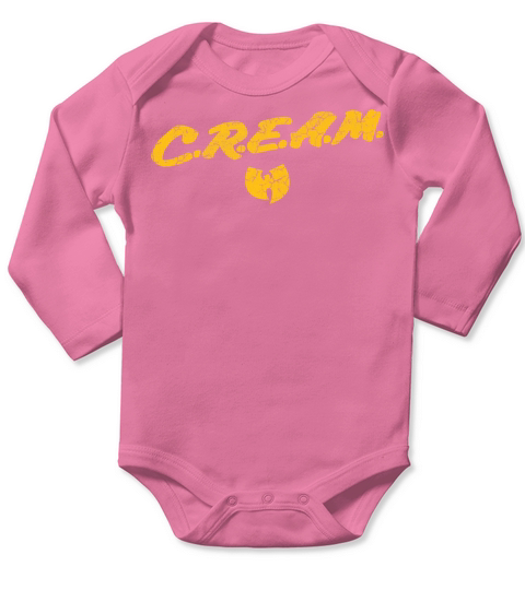 cream small wutang yellow Long Sleeve Baby One-Piece