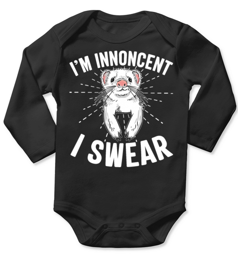 Ferret Keeper Animal Rights Pet Lovers Lifestyle Long Sleeve Baby One-Piece