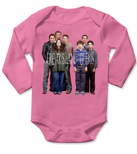 Freaks and Geeks Long Sleeve Baby One-Piece