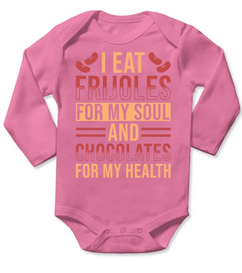 Frijoles Mexican Food Long Sleeve Baby One-Piece