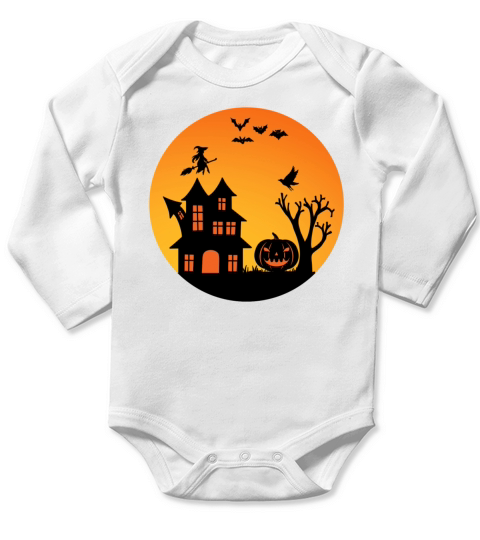 Halloween classic Long Sleeve Baby One-Piece