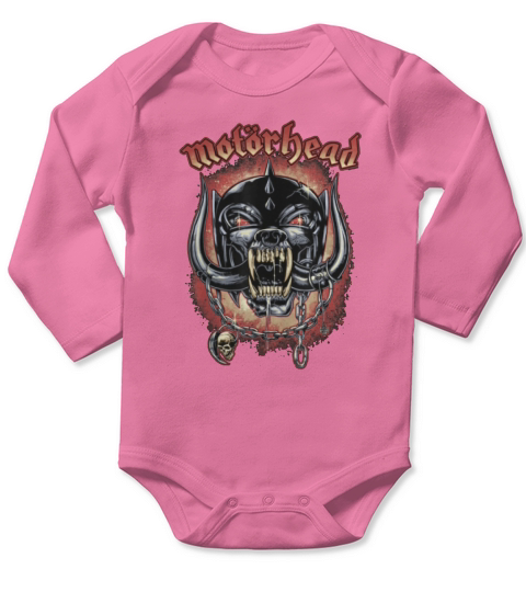 Motörhead Warpig beast Long Sleeve Baby One-Piece