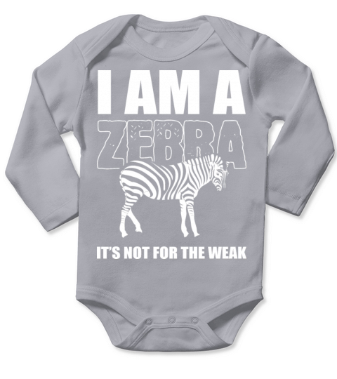 Not for Weak Brave Person Gift Long Sleeve Baby One-Piece