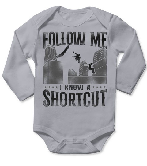 Parkour Free Running Traceur Long Sleeve Baby One-Piece