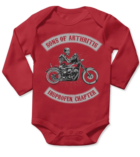Sons Of Arthritis Long Sleeve Baby One-Piece