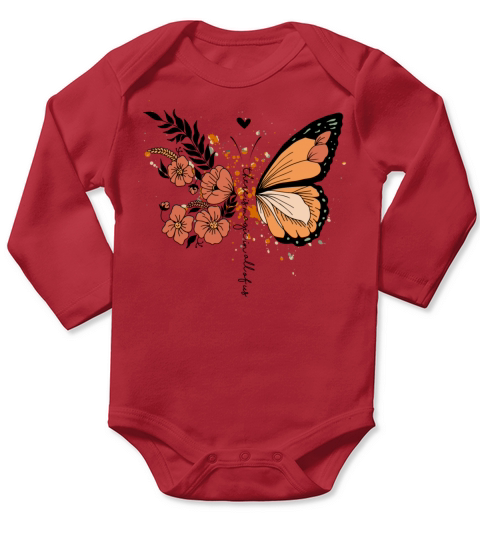 There is magic in all of us sublimation Long Sleeve Baby One-Piece