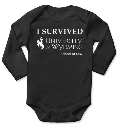 University of Wyoming College of Law Long Sleeve Baby One-Piece