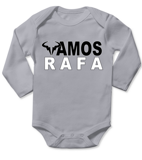 Vamos Rafa Long Sleeve Baby One-Piece