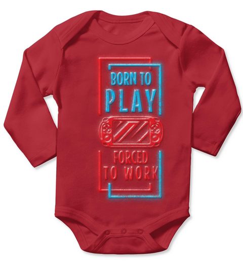Vintage Neon Art Colorful Dj Long Sleeve Baby One-Piece
