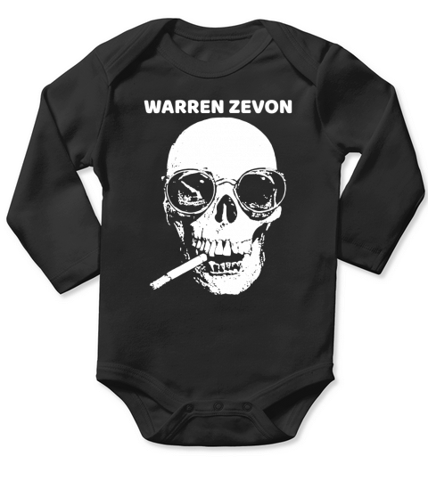Warren Zevon Tshirt Long Sleeve Baby One-Piece